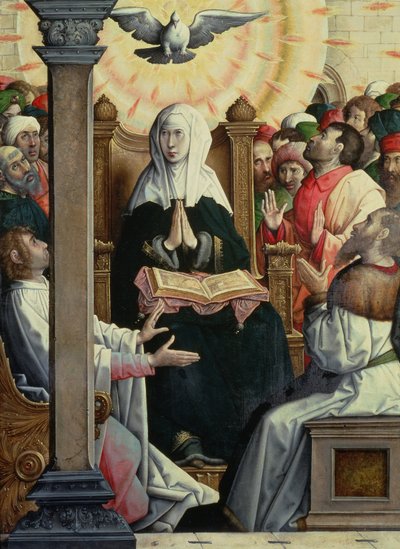 Pentecost by Juan de Flandes